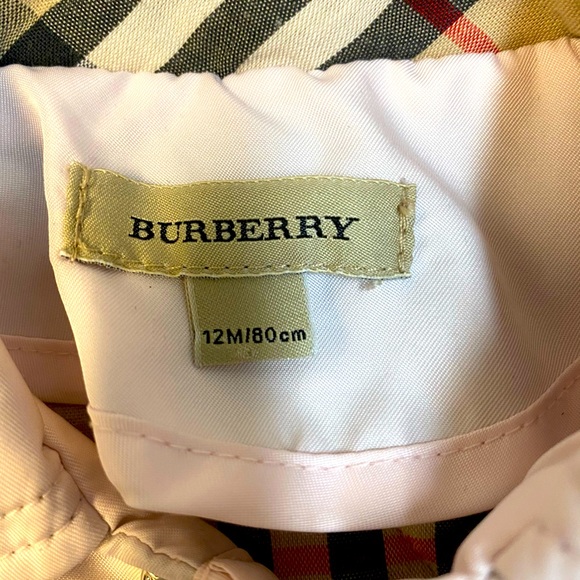 Burberry quilted jacket for baby girl - Picture 5 of 7